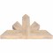 Ekena Millwork Saratoga Smooth Timber Gable Bracket, Douglas Fir, 36"W x 23"H x 3 1/2"D x 5 1/2"F, 15/12 Pitch GBW036X23X0406SAR00SDF - alternate 4
